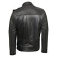 Brando Mens Leather Biker Jacket Cowhide