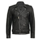 Brando Mens Genuine Leather Biker Jacket Cowhide